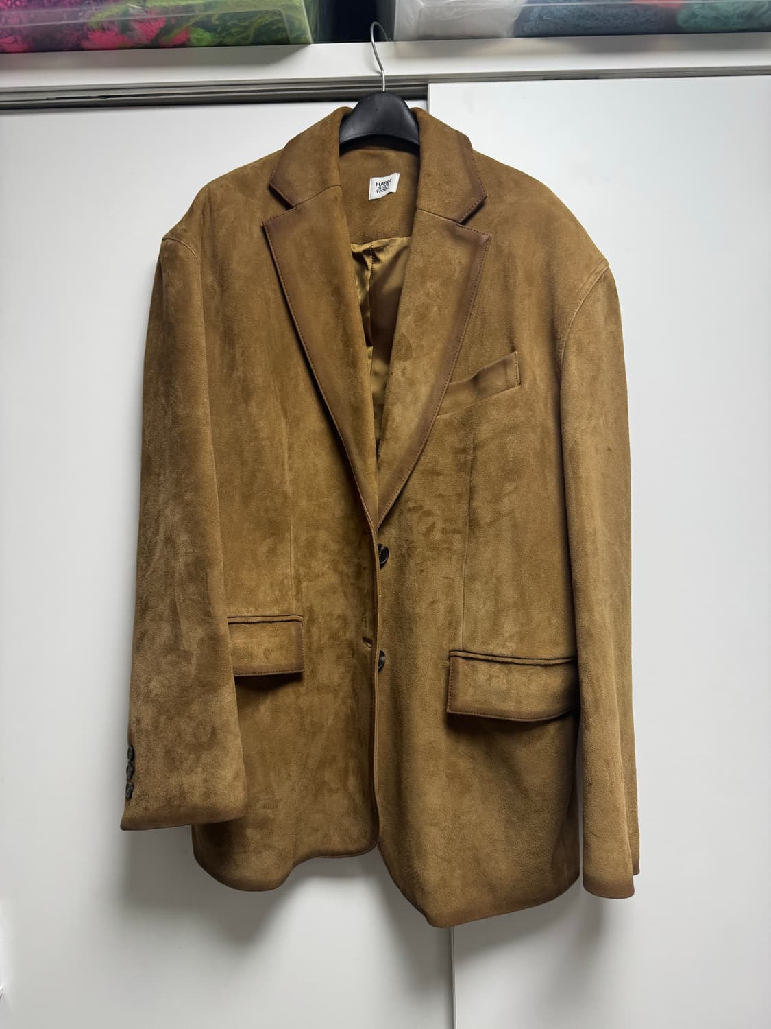 마지셔우드 리얼스웨이드 자켓 상품이미지1