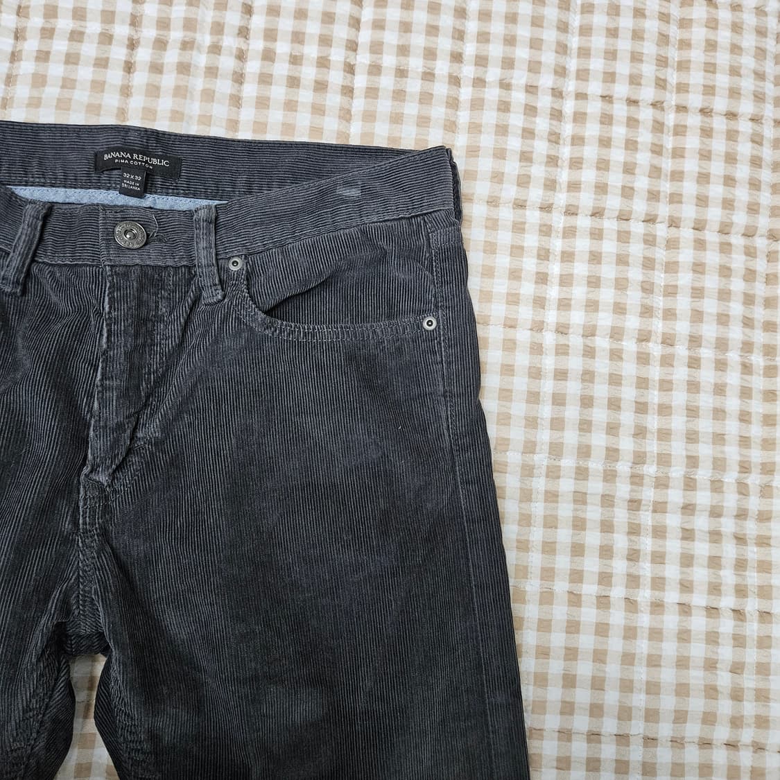 바나나리퍼블릭 골덴 면바지 남자32 상품이미지3
