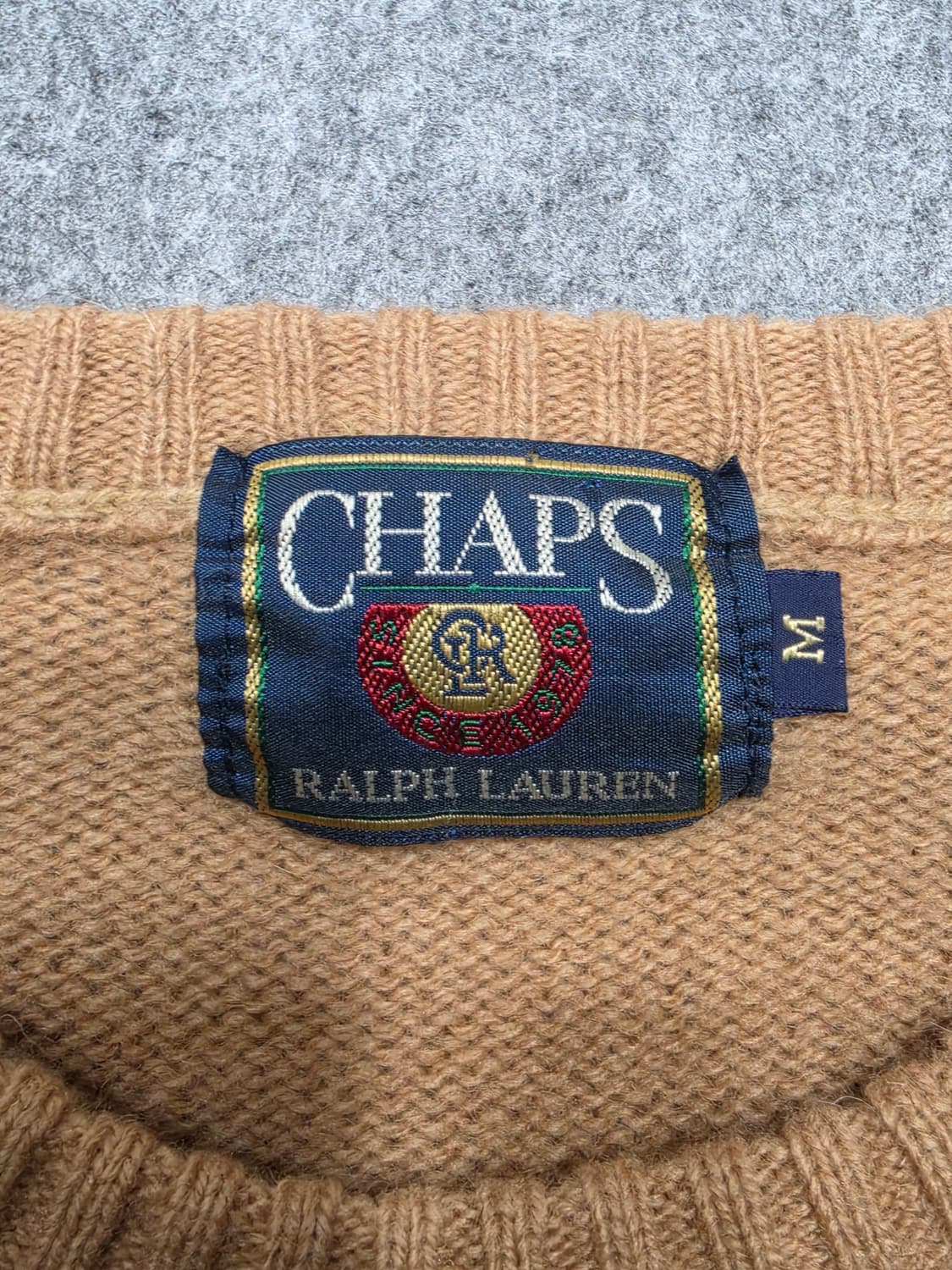 챕스 랄프로렌 90s 빈티지 나바호 패턴 울 니트 M 상품이미지4