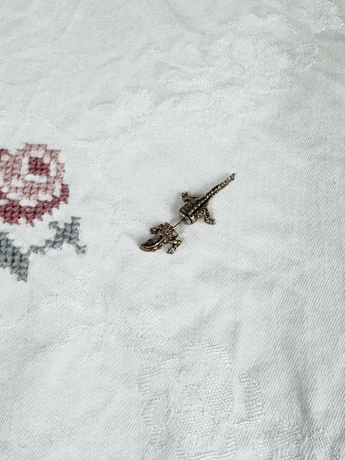 빈티지 도마뱀 모티브 피어싱 (1pcs) 상품이미지4