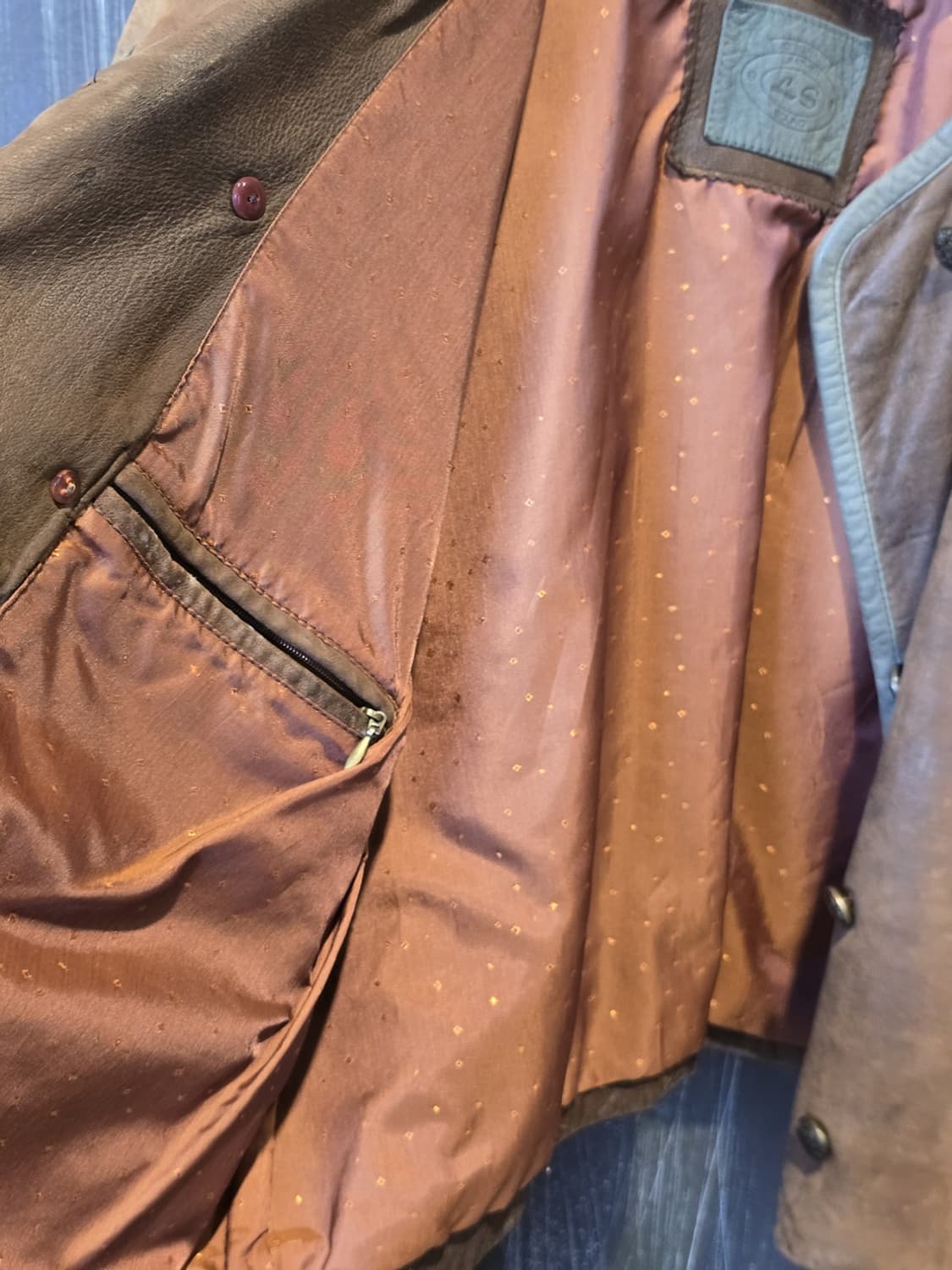 90s Leather Jacket /made in Germany 상품이미지4