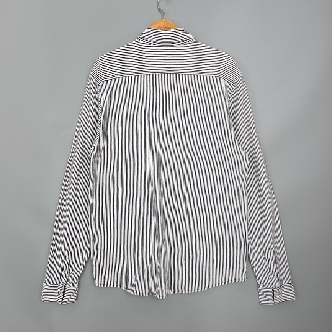 남성 라코스테 LACOSTE 스트라이프 셔츠 105 상품이미지4