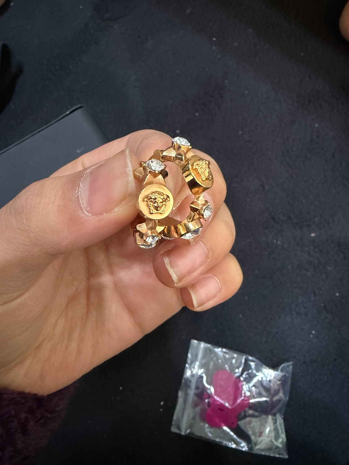 베르사체 골드 귀걸이 상품이미지1