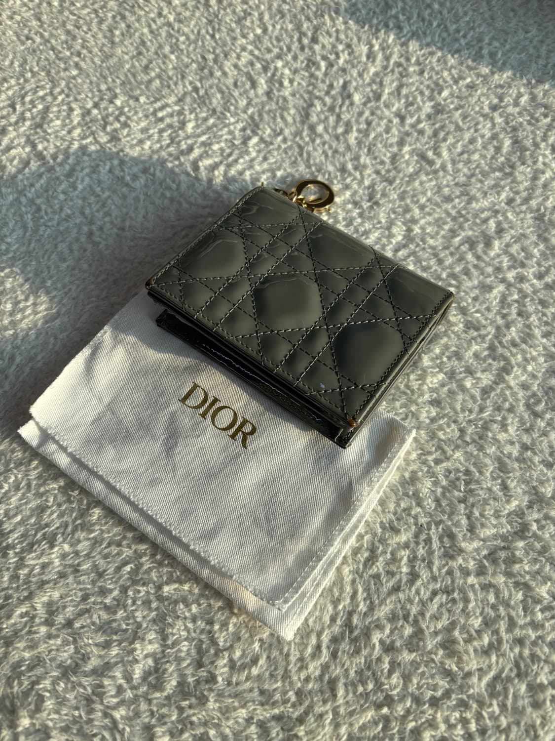 디올 레이디 까나쥬 반지갑 (풀구성) 상품이미지2