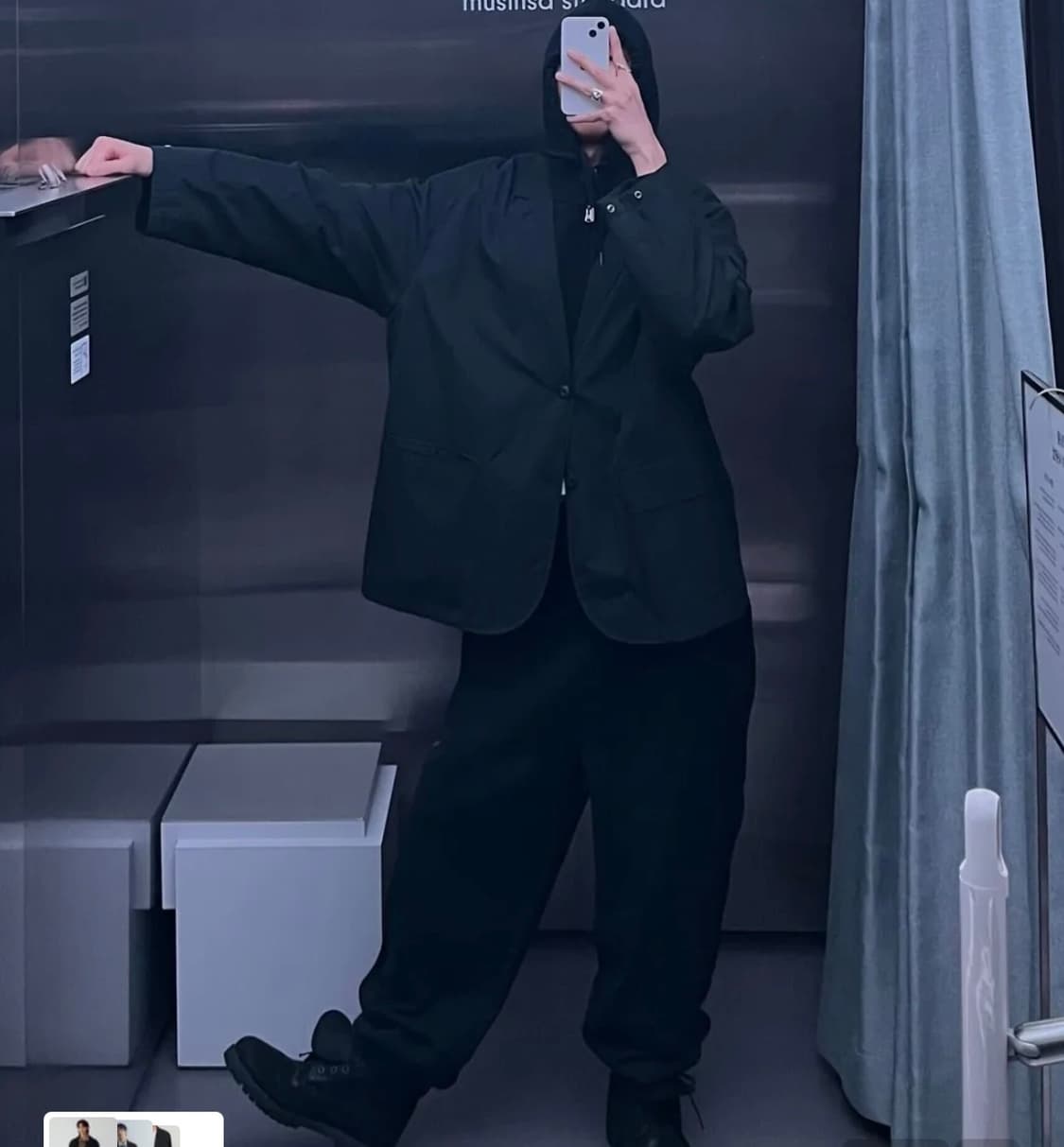 시티 레저 cn루즈 핏 블레이저 상품이미지1