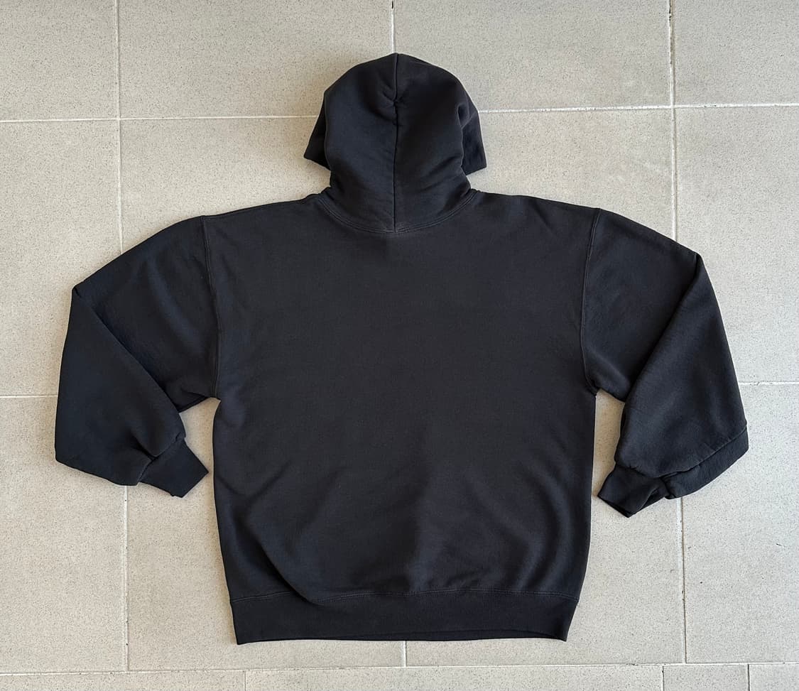 90s 빈티지 러셀 후드 블랙 L USA 상품이미지2
