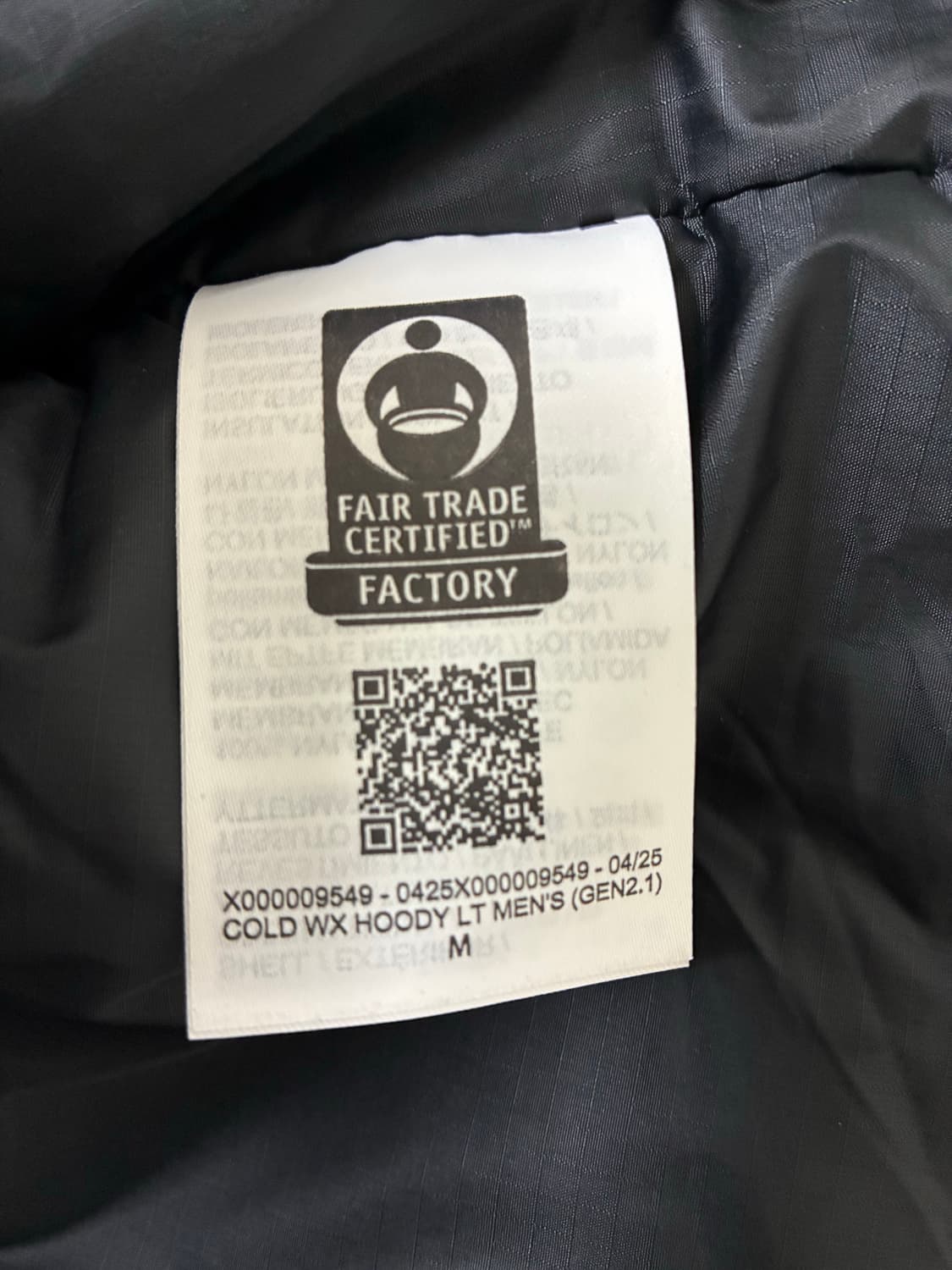 아크테릭스 프로 콜드 WX 후디 LT Gen 2.1 블랙(M)  팝니다 상품이미지5