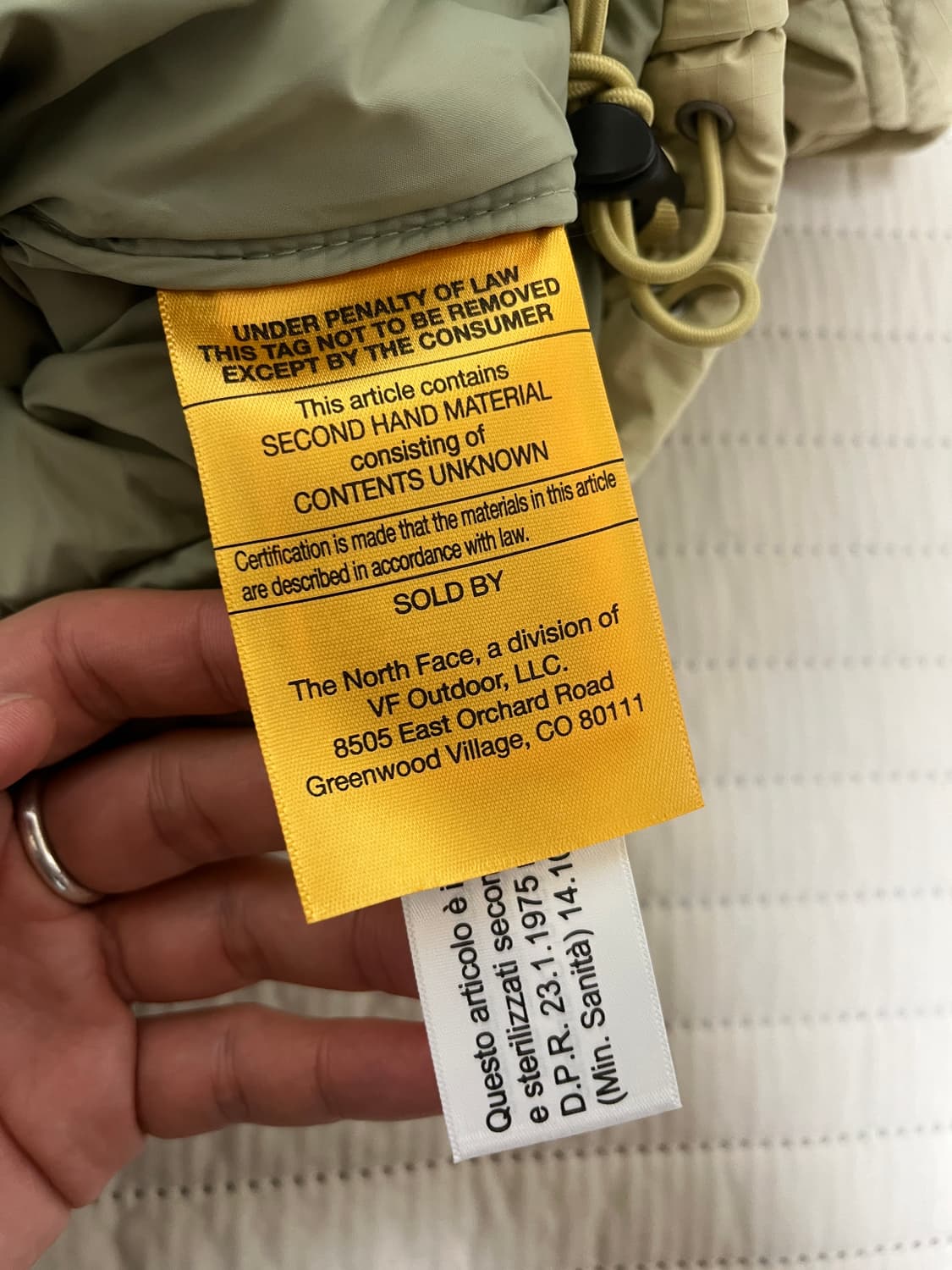 [L] 노스페이스 71 시에라 다운 패딩 새상품 상품이미지8