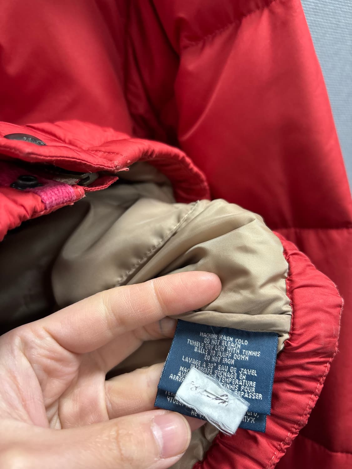 폴로랄프로렌 후드탈착 푸퍼 다운패딩 상품이미지6