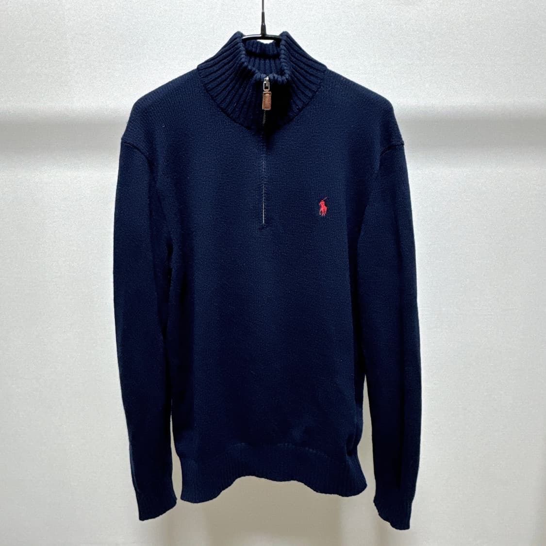 [S] 폴로 랄프로렌 네이비 하프 집업 니트 상품이미지1