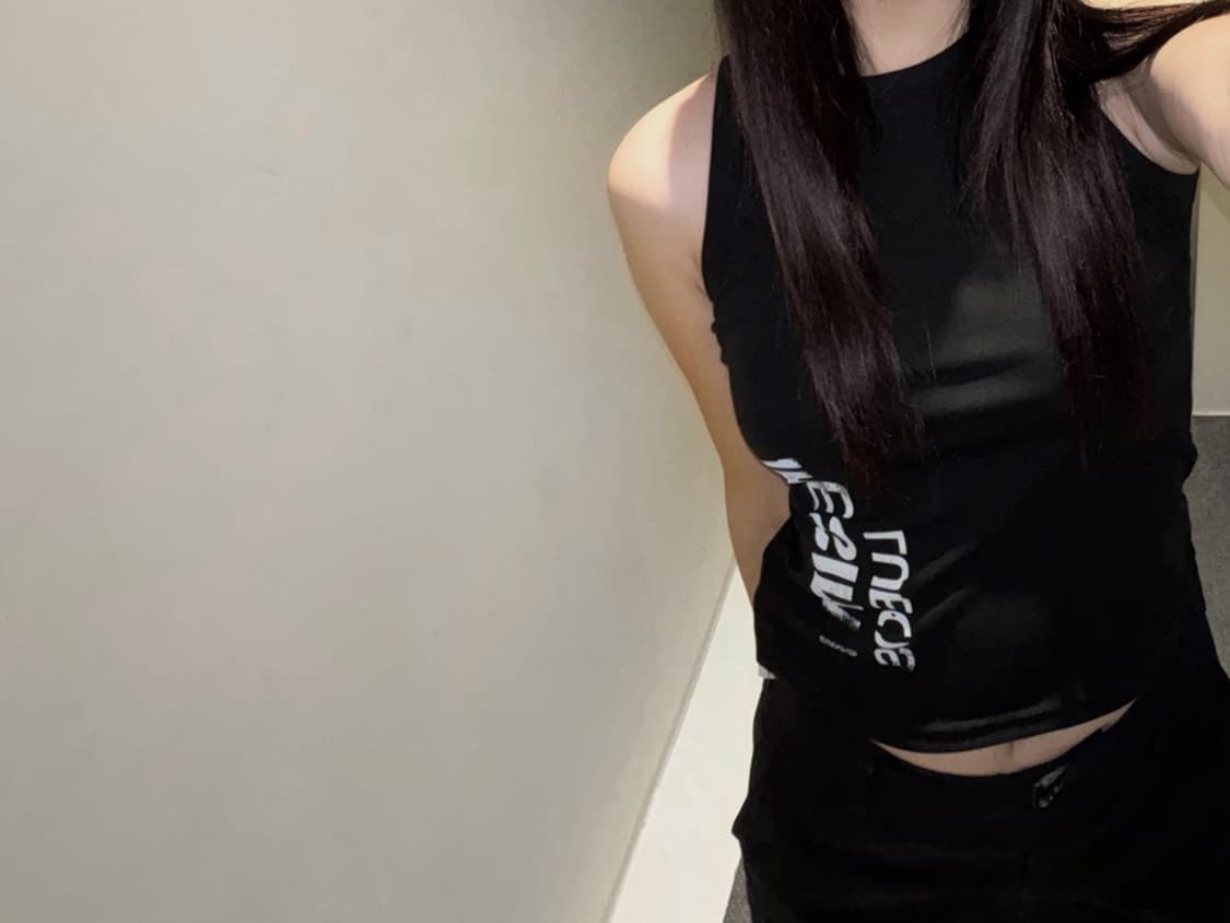 미세키서울 sleveless black 상품이미지1