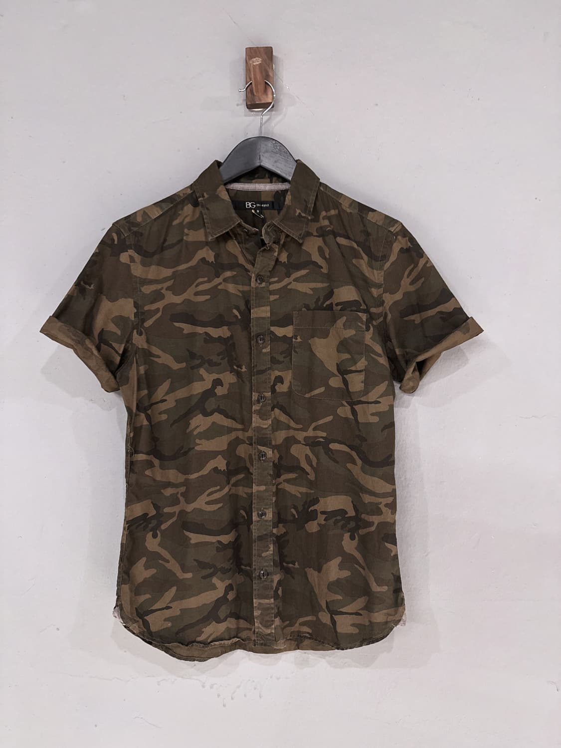 camo pattern pocket shirt 상품이미지4