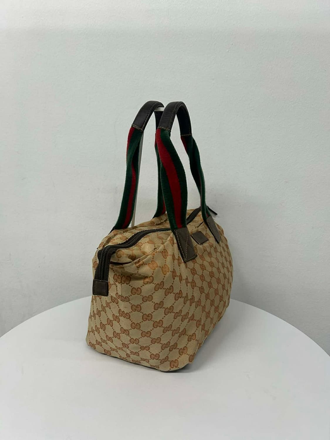 구찌 GG 모노그램 빈티지 웹 토트백 숄더백 상품이미지2