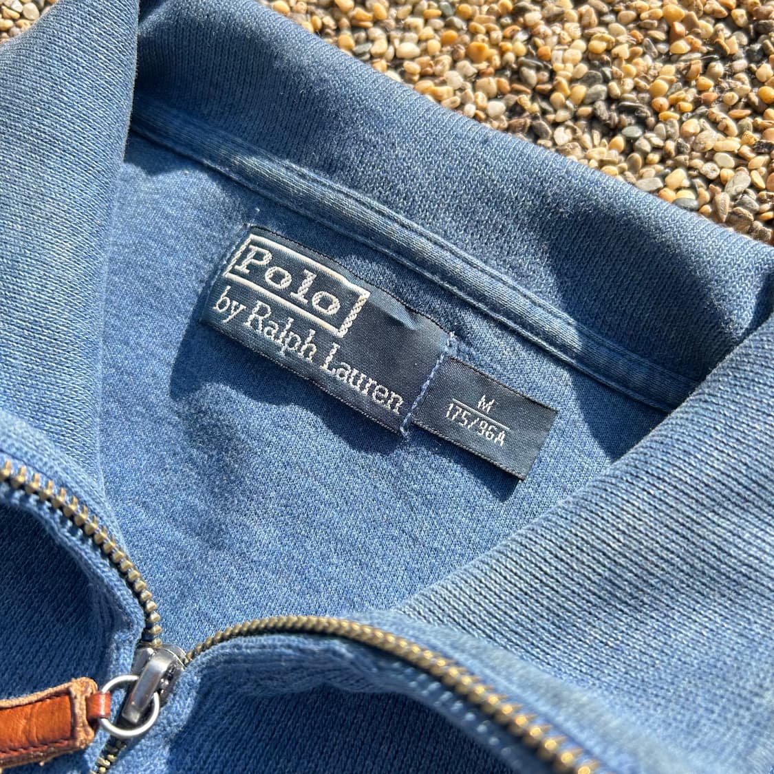 폴로(POLO RalphLauren)반집업 스카이블루 니트 상품이미지4