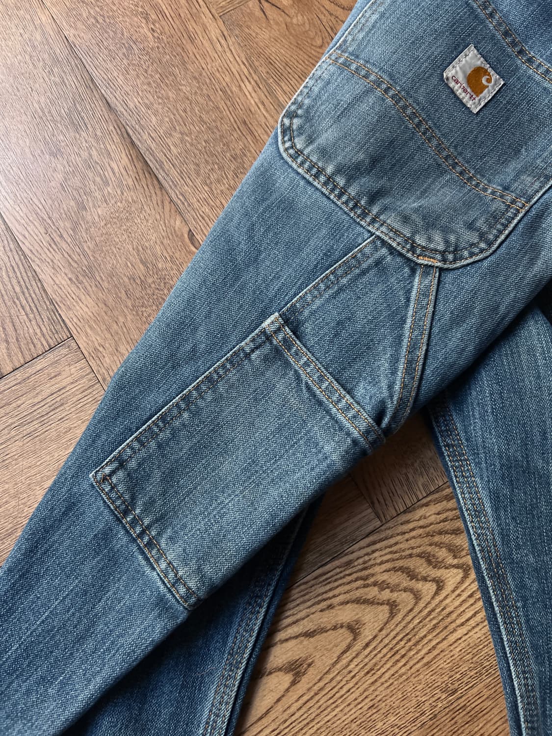 [36]칼하트 USA 빈티지 워싱 싱글니 카펜터 워크 데님 팬츠 상품이미지6