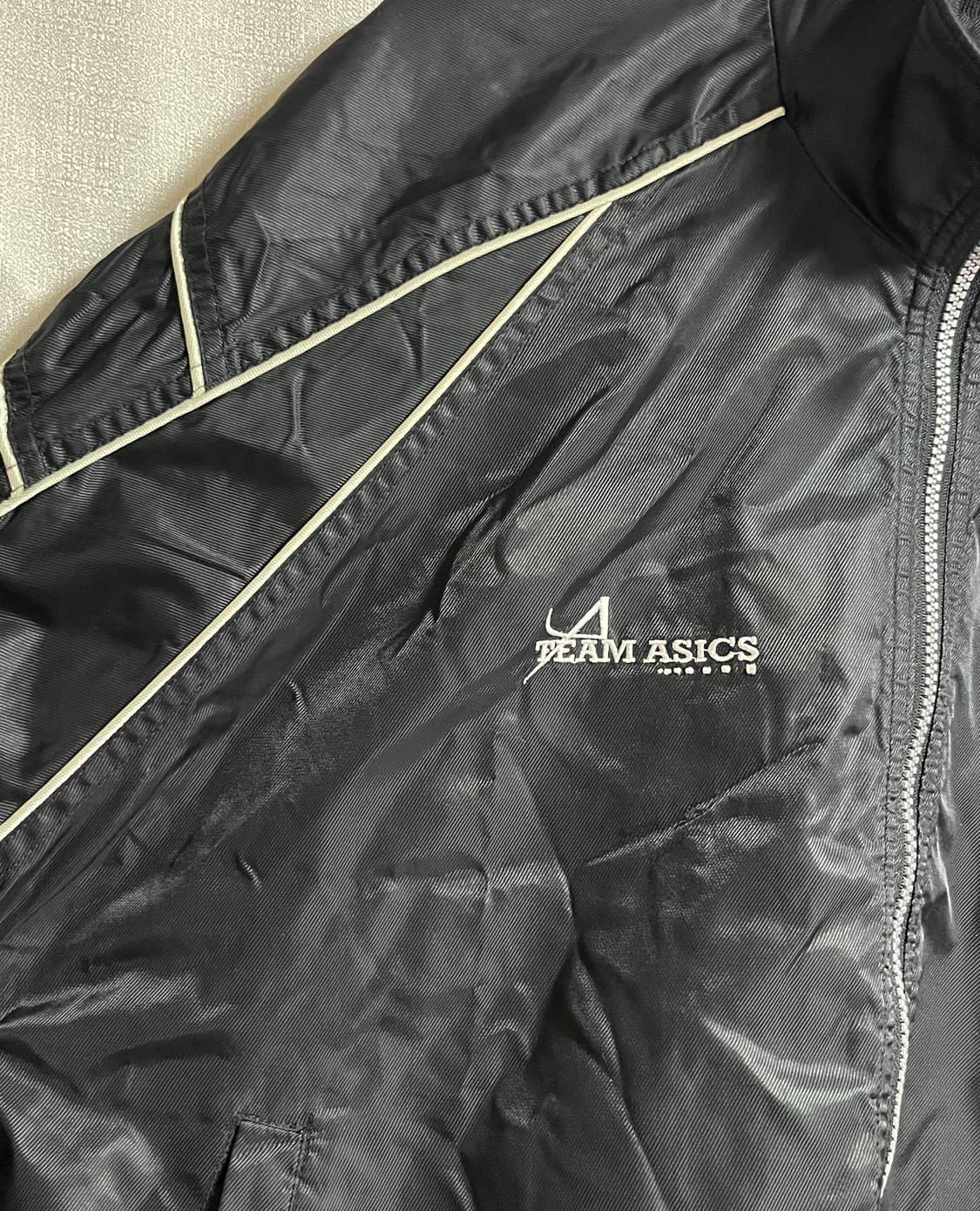 아식스 크롭 오버핏 바람막이 자켓 점퍼 100 상품이미지3