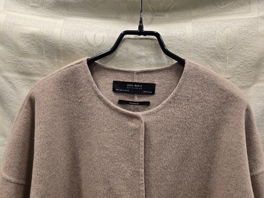 자라 베이직 핸드메이드 울 코트 S~M 상품이미지2