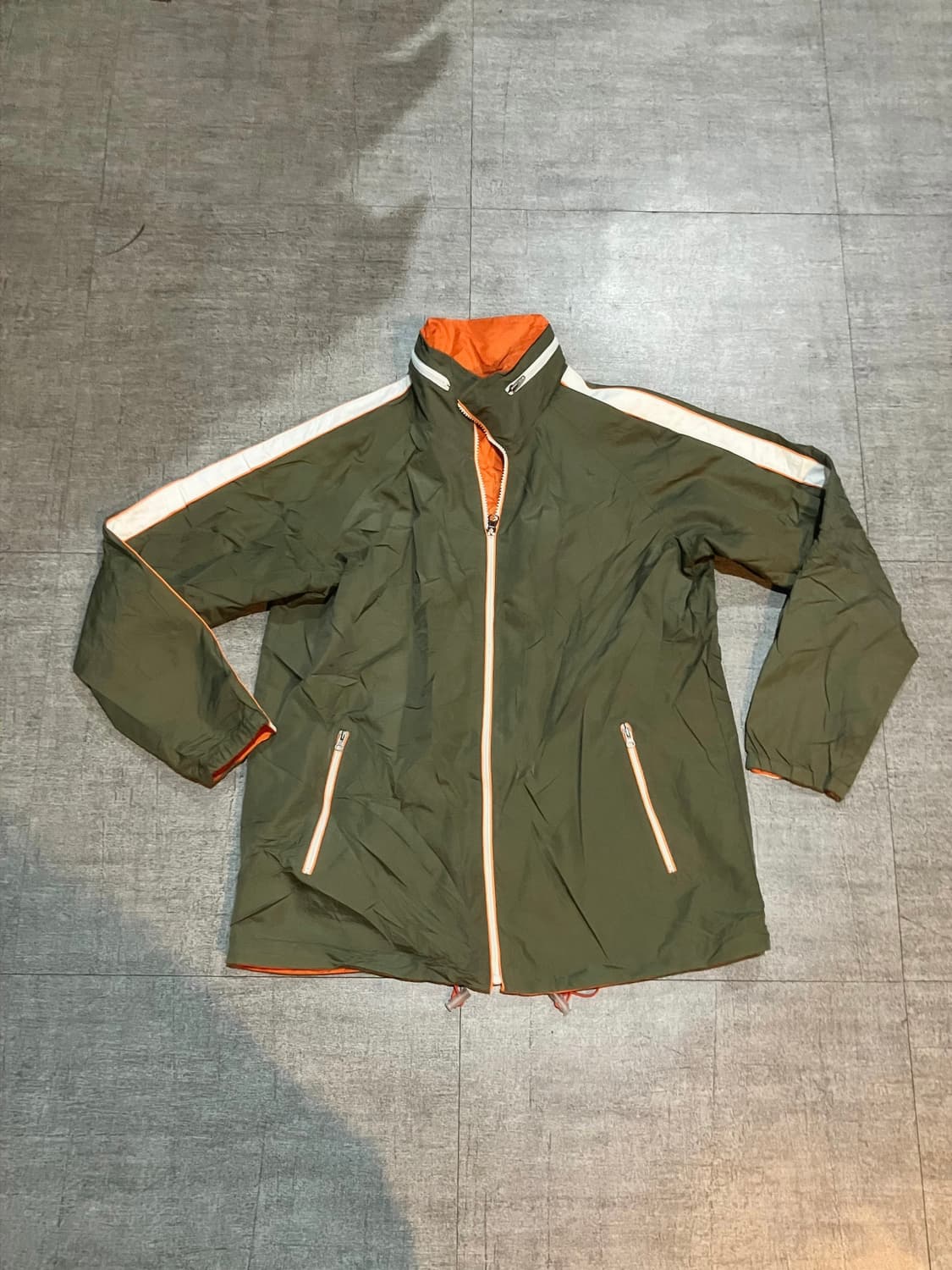 일본빈티지 boom 올드스쿨스트릿 리버시블 바람막이자켓 상품이미지1