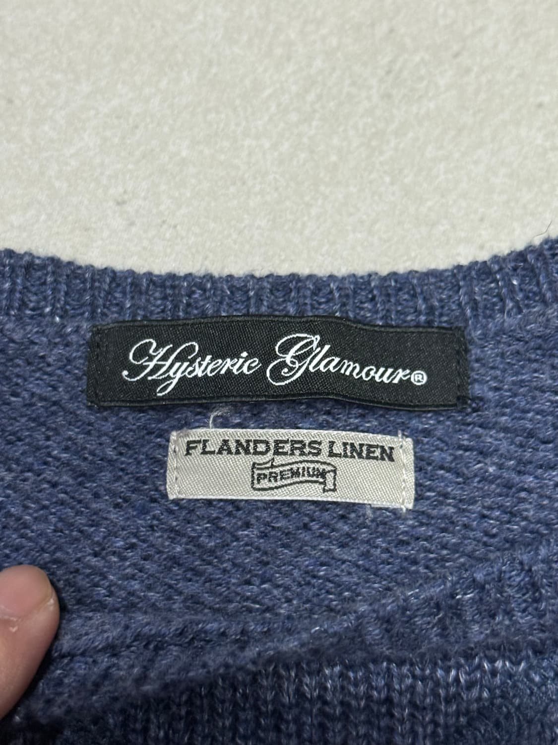 히스테릭 글래머 아카이브 히스걸 니트 스웨터 상품이미지2