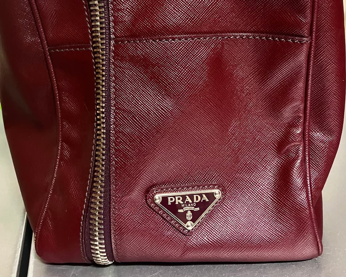 프라다 버건디 백 상품이미지5