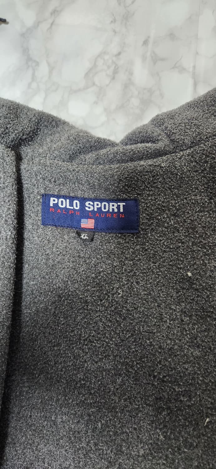 폴로 스포츠 다운 푸퍼 아이보리 후드 패딩 상품이미지6