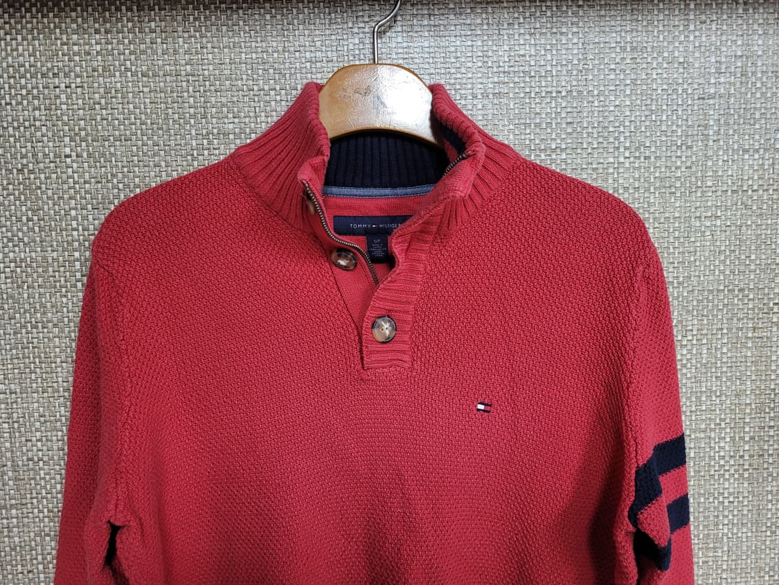 S 95사이즈 타미힐피거 빈티지 니트 아메카지 스웨터 상품이미지2
