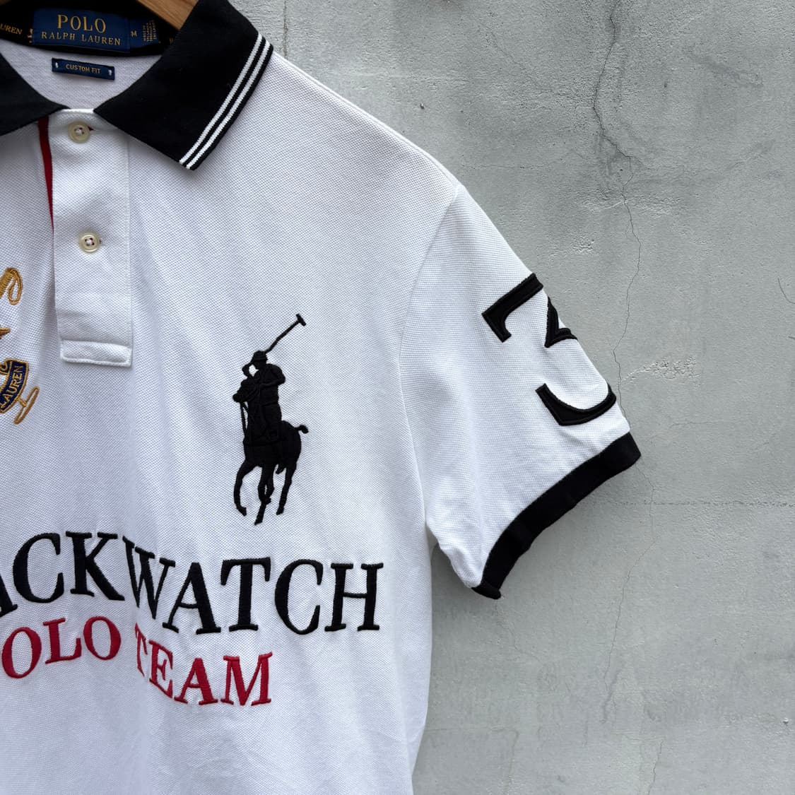 Polo 폴로 빅포니 블랙와치 폴로팀 반팔 카라티 상품이미지5