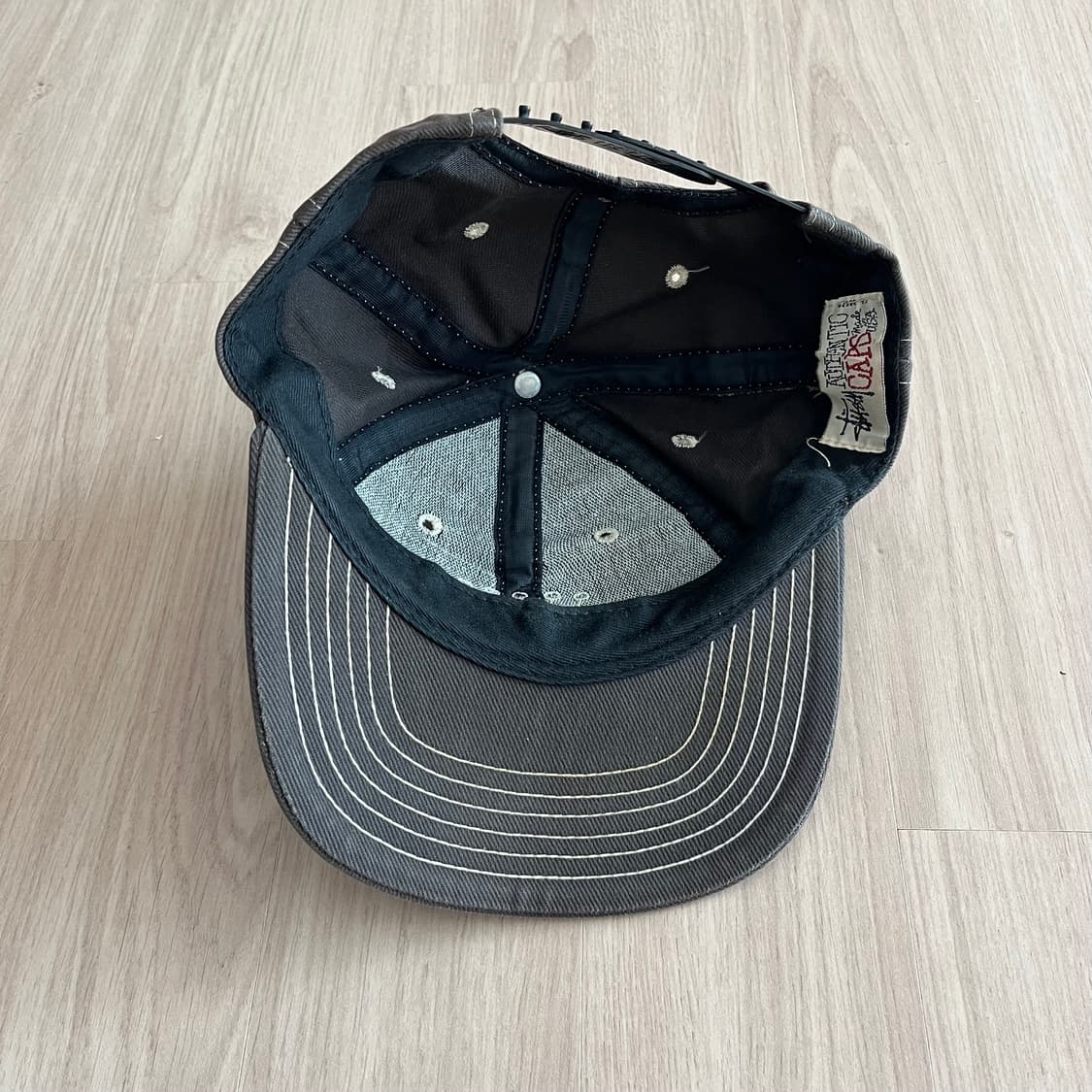 90s 빈티지 올드 스투시 롤렉스 로고 캡 모자 made in usa 상품이미지3