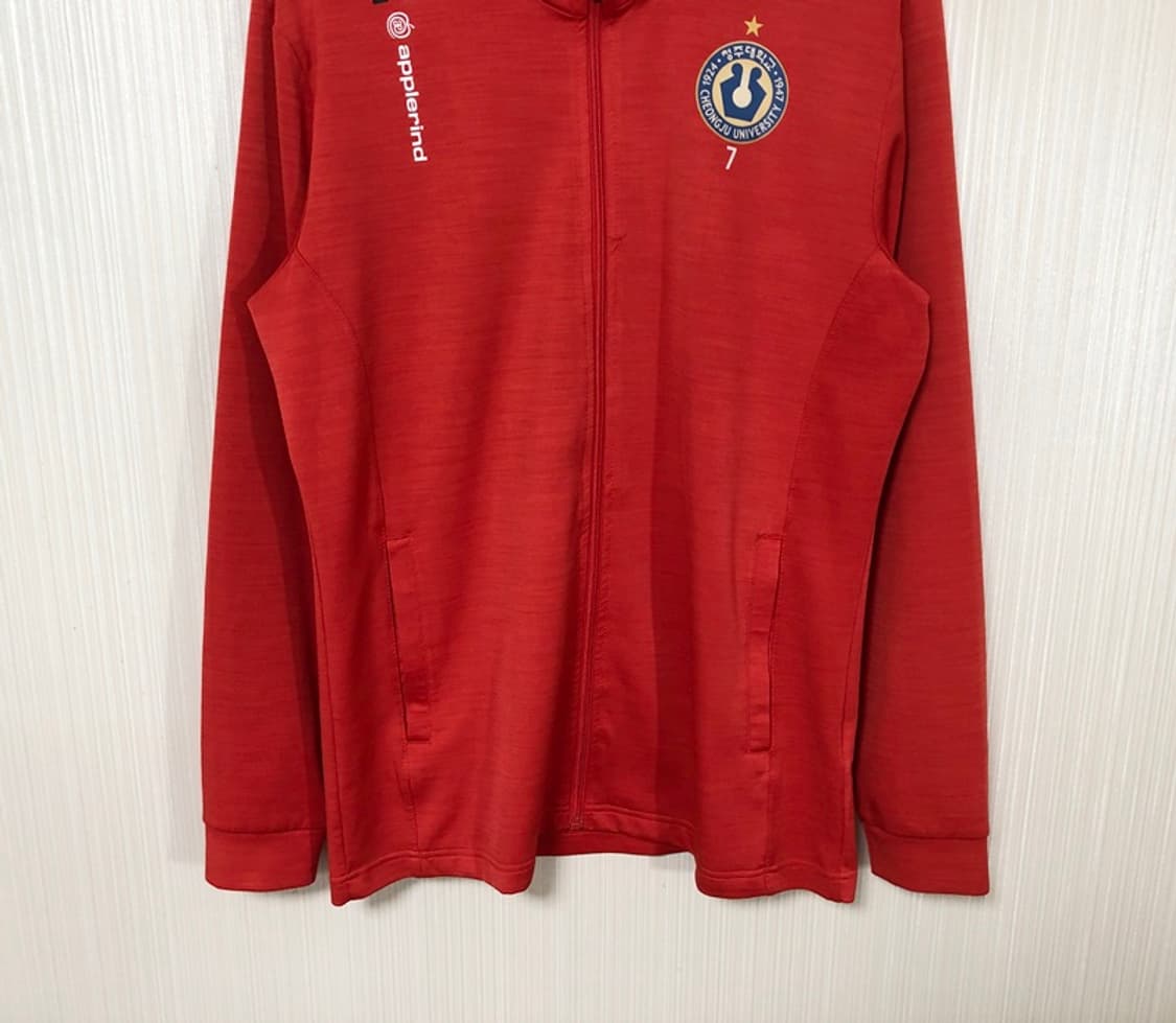 애플라인드 청주대학교 축구부 선수실착 트레이닝자켓/트랙슈트 100 #7 상품이미지3