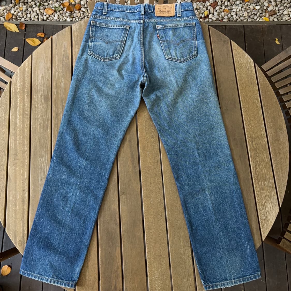 80~90s USA 리바이스 509 오렌지탭 레귤러 핏 데님 상품이미지6