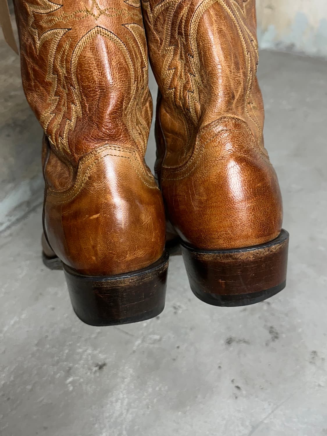 90's USA Made Lucchese 카우보이 웨스턴 부츠 상품이미지7