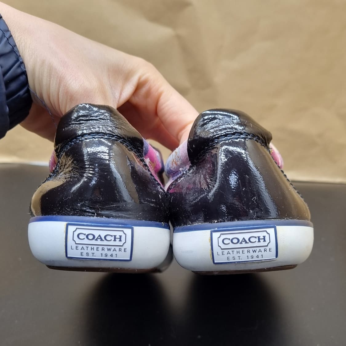 코치 멀티컬러 여성스니커즈235 상품이미지4