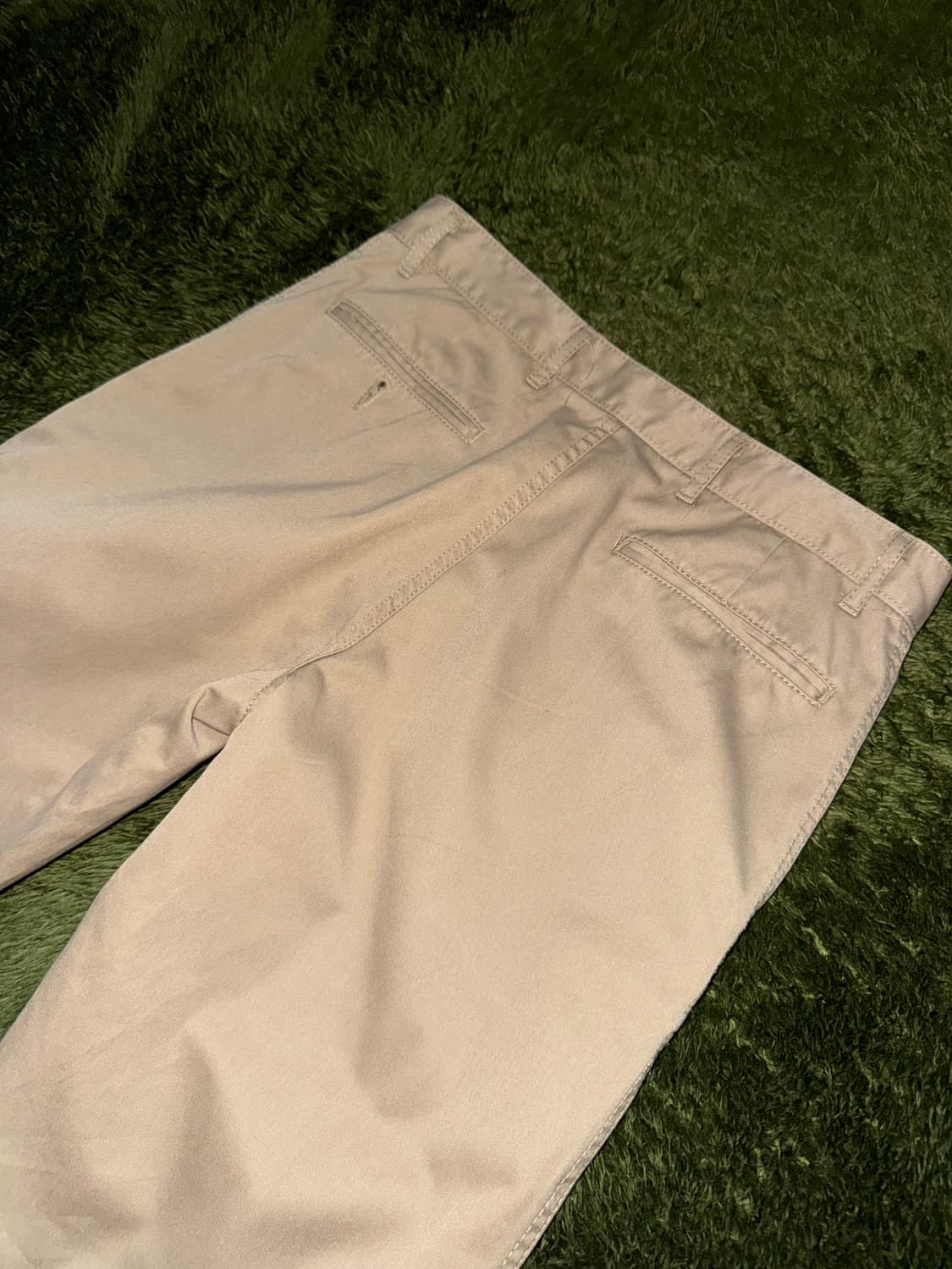 [M] BEAMS 빔즈 Made in Japan 크롭 치노 팬츠 베이지 상품이미지8