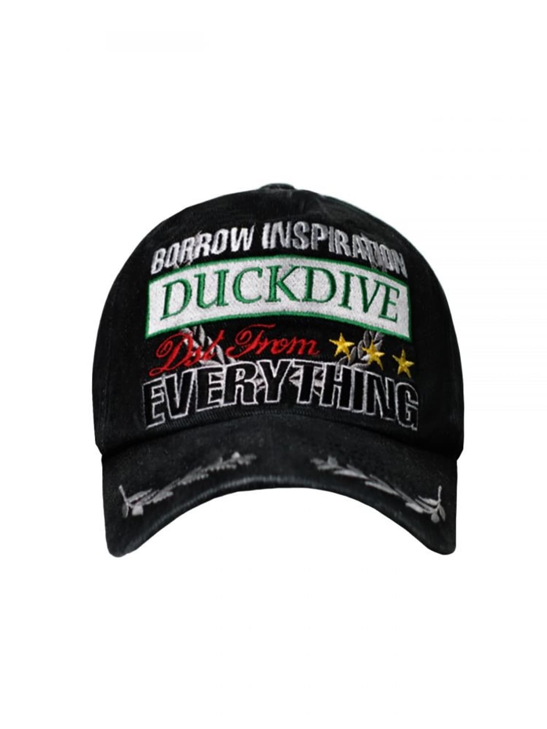 덕다이브 월계수 그래픽 캡 데님 모자 상품이미지1