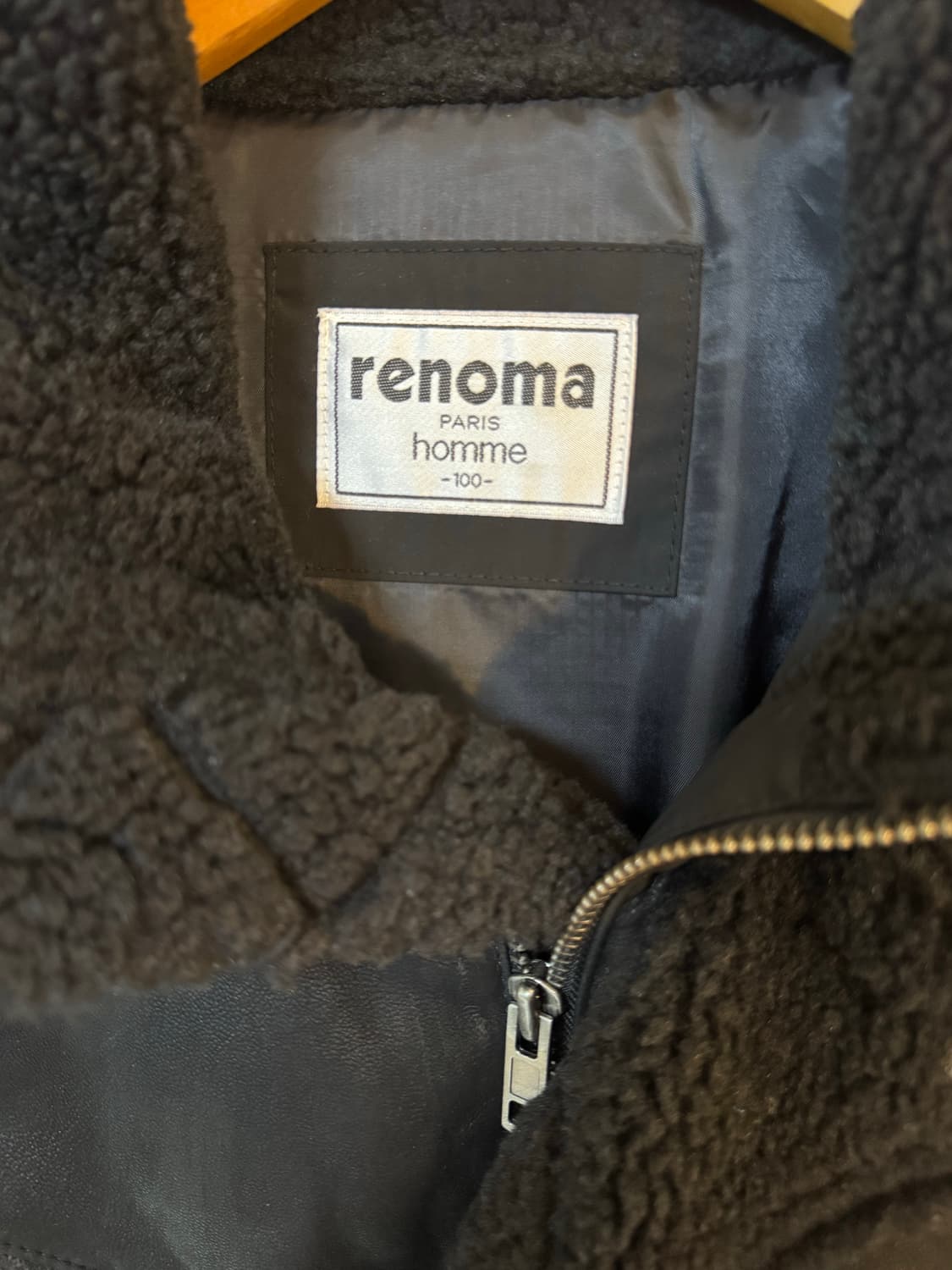 [100]레노마 옴므 고트스킨 구스다운 무스탕 파카 상품이미지4