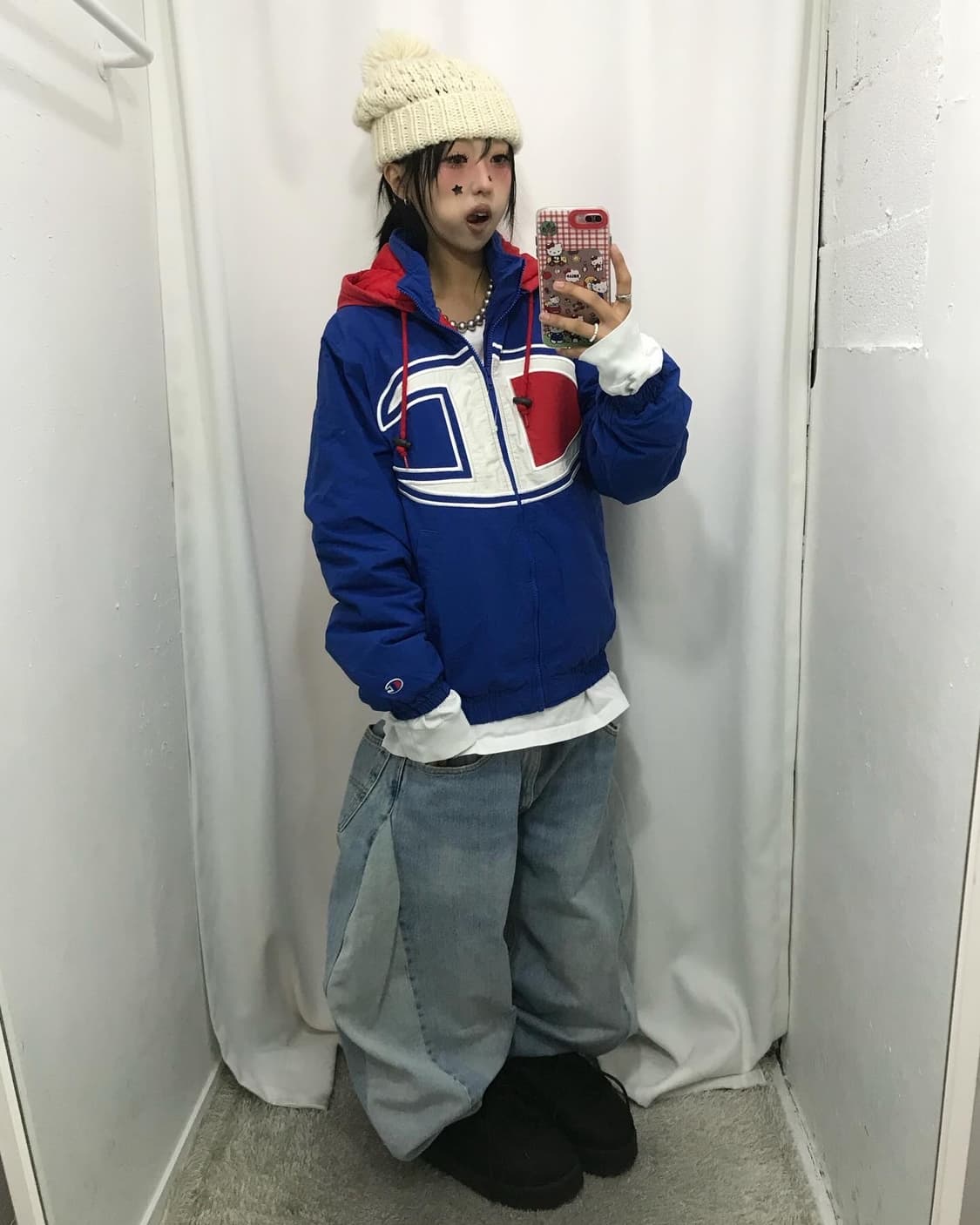 Supreme X Champion Puffy JK - 15Fw 상품이미지4