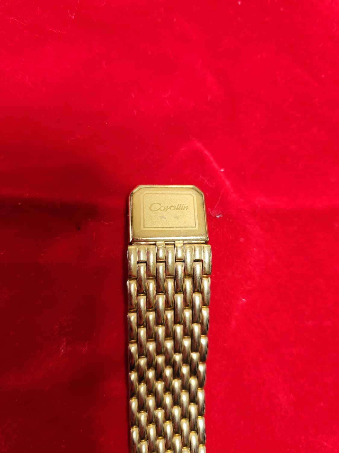 빈티지 Corallin 금장 쿼츠 시계 상품이미지3