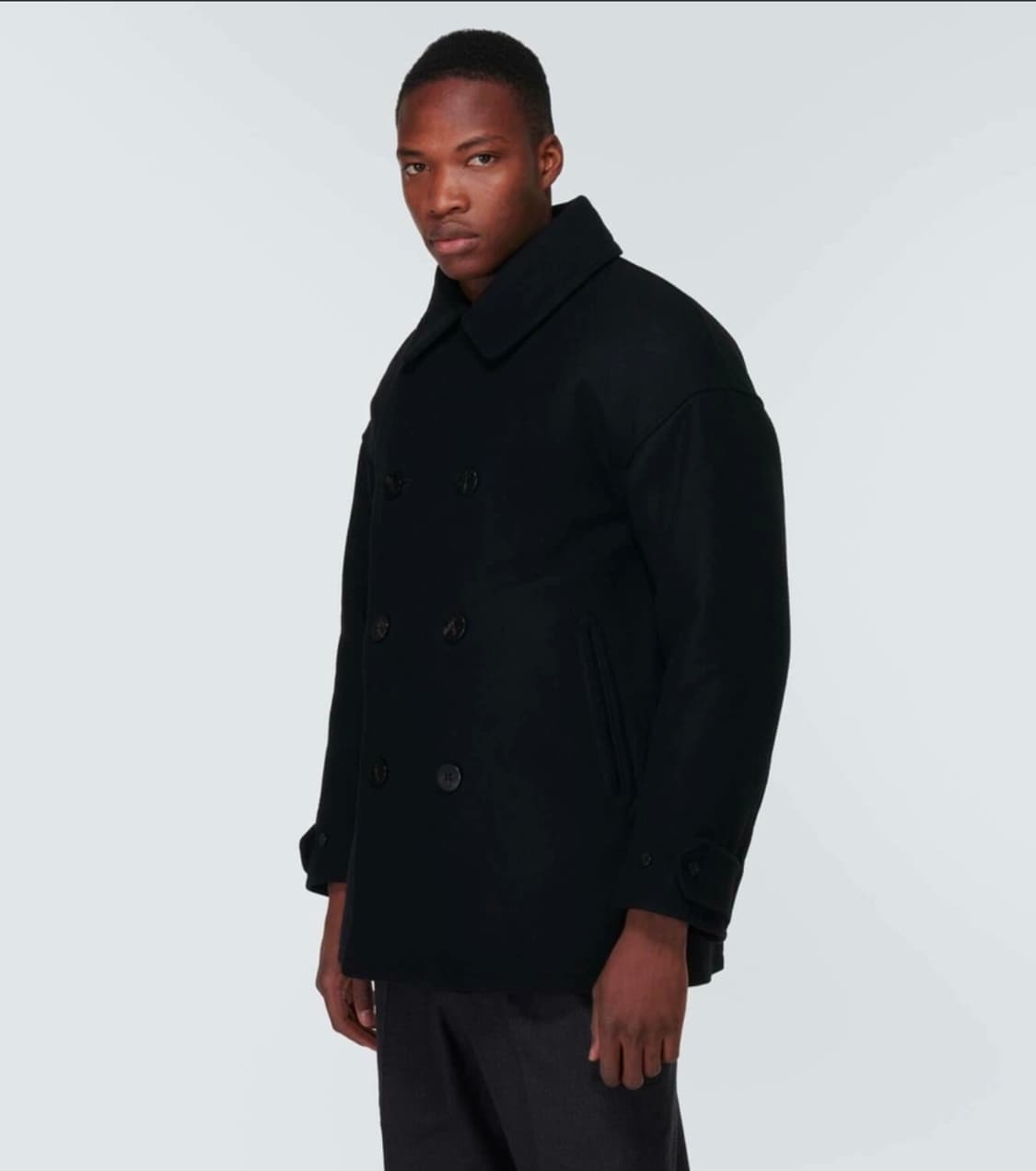 Visvim  비즈빔 울 린넨 피코트 사이즈 4 상품이미지1