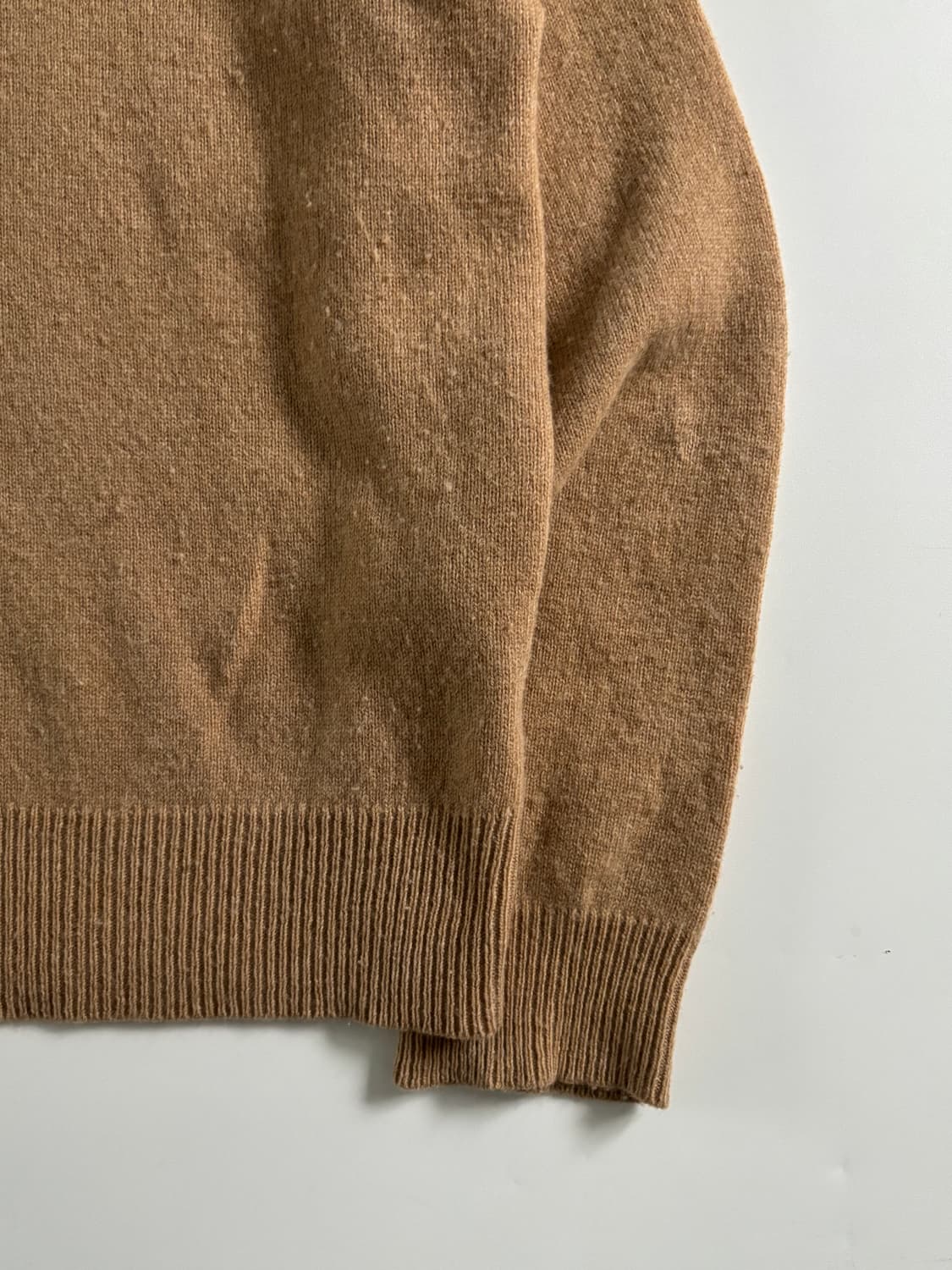 Polo 폴로 랄프로렌 램스울 베이지컬러 브이넥 니트 상품이미지4