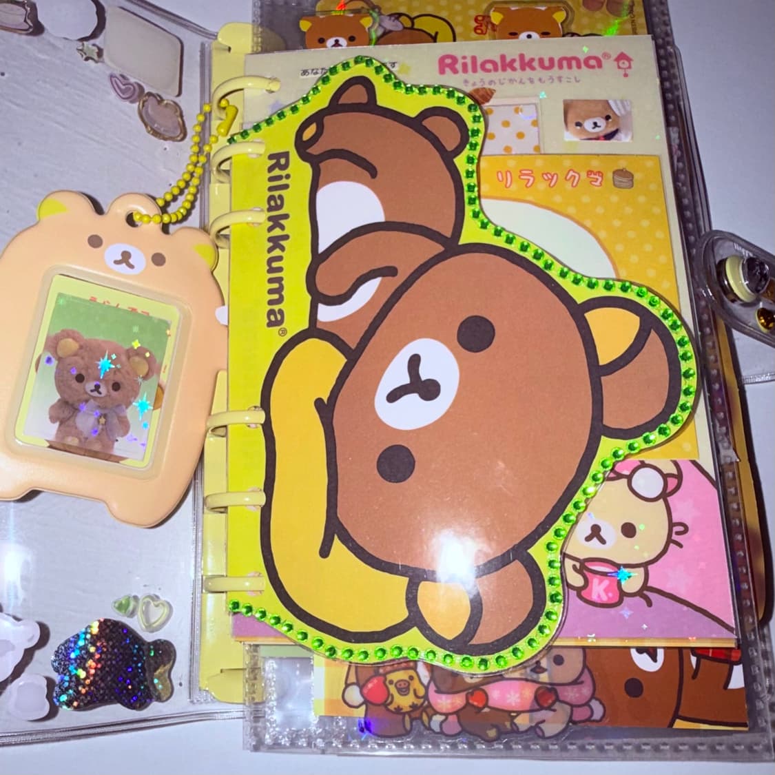 ✨리락쿠마 다이어리셋업/A6옐로우타입💛/66장 상품이미지2