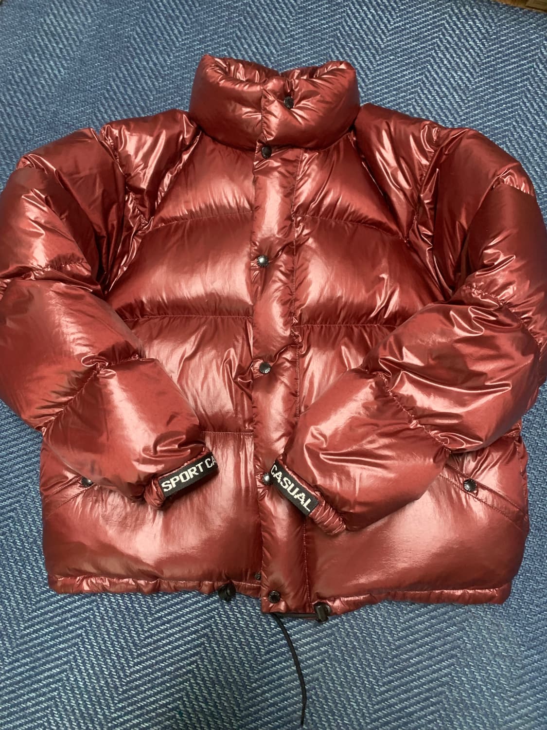 헤리티지플로스 패딩 L 레드 상품이미지1