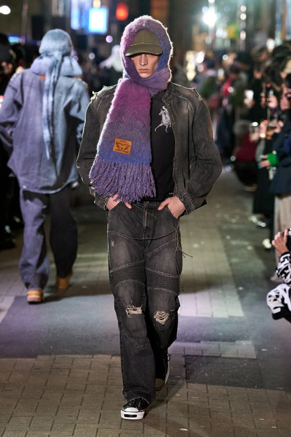 KAMIYA 카미야 데님 바이커 자켓 상품이미지8