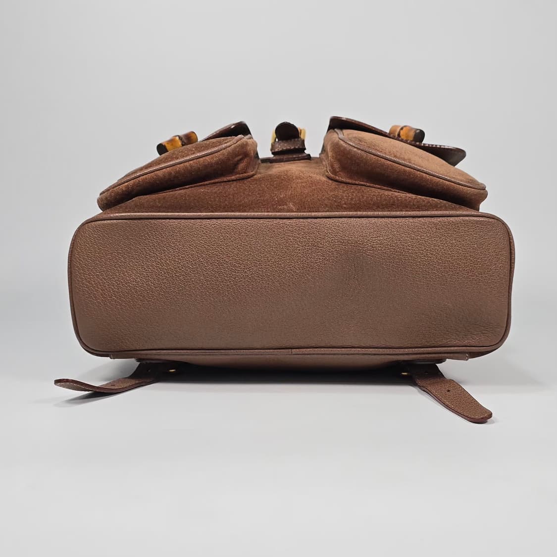 구찌 스웨이드 뱀부 투포켓 백팩 상품이미지7