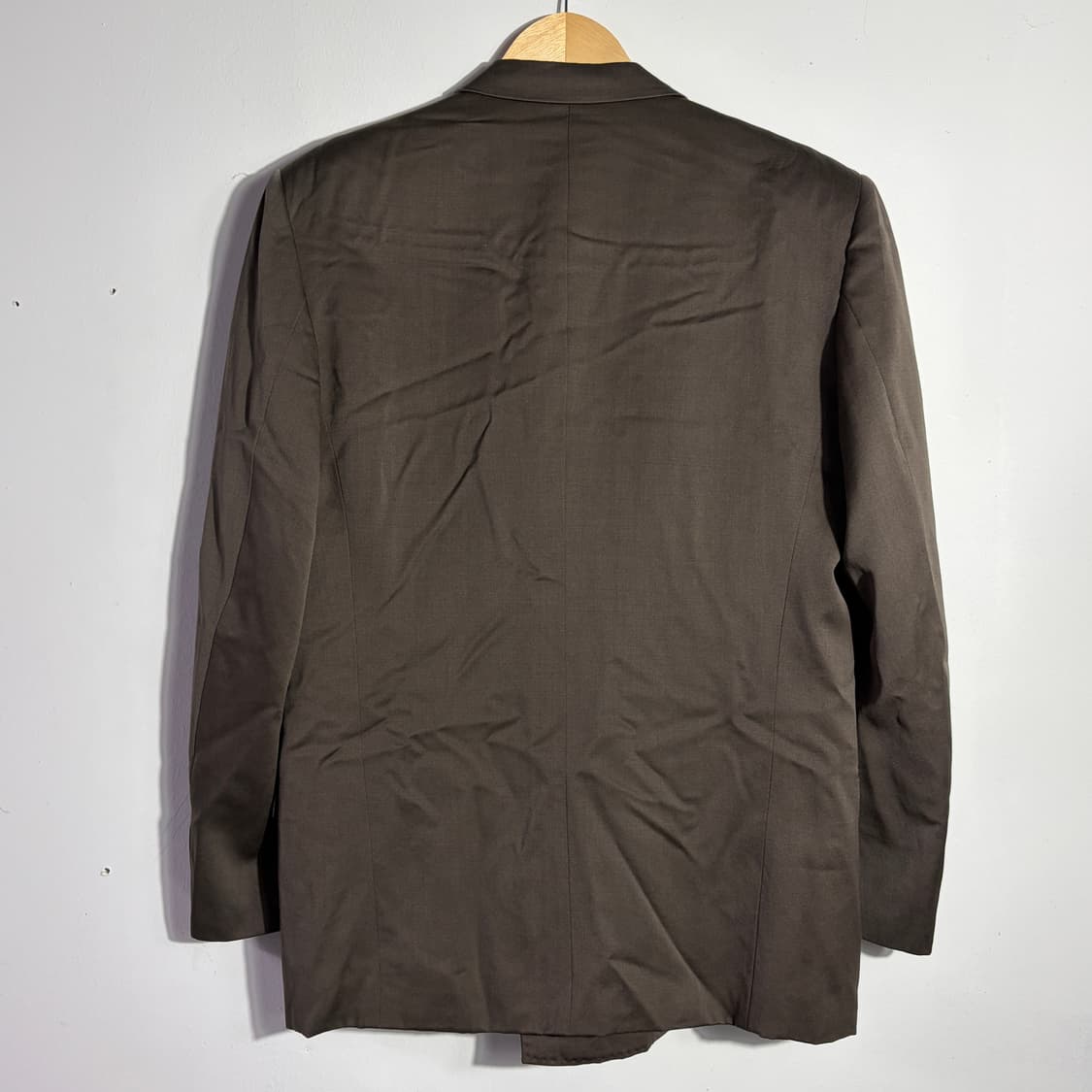 빈티지 더블 브레스티드 브라운 테일러드 자켓 상품이미지3