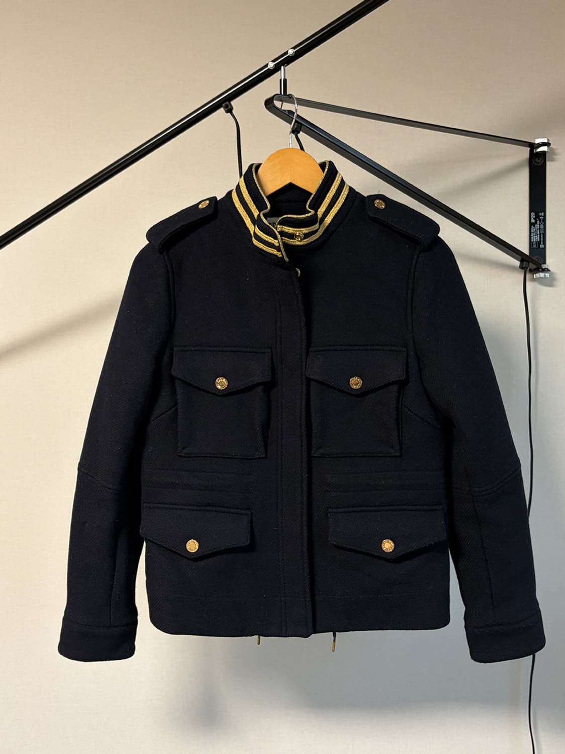 쟈딕앤볼테르 울 집업 밀리터리 자켓 상품이미지4