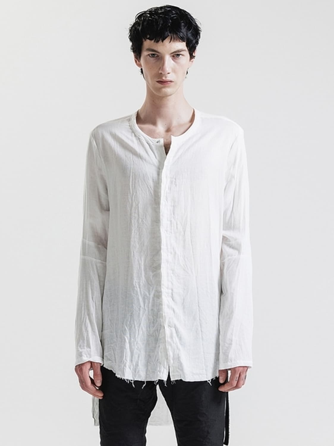 nude:masahiko maruyama 백프린팅 리버서블 셔츠 1siz 상품이미지7