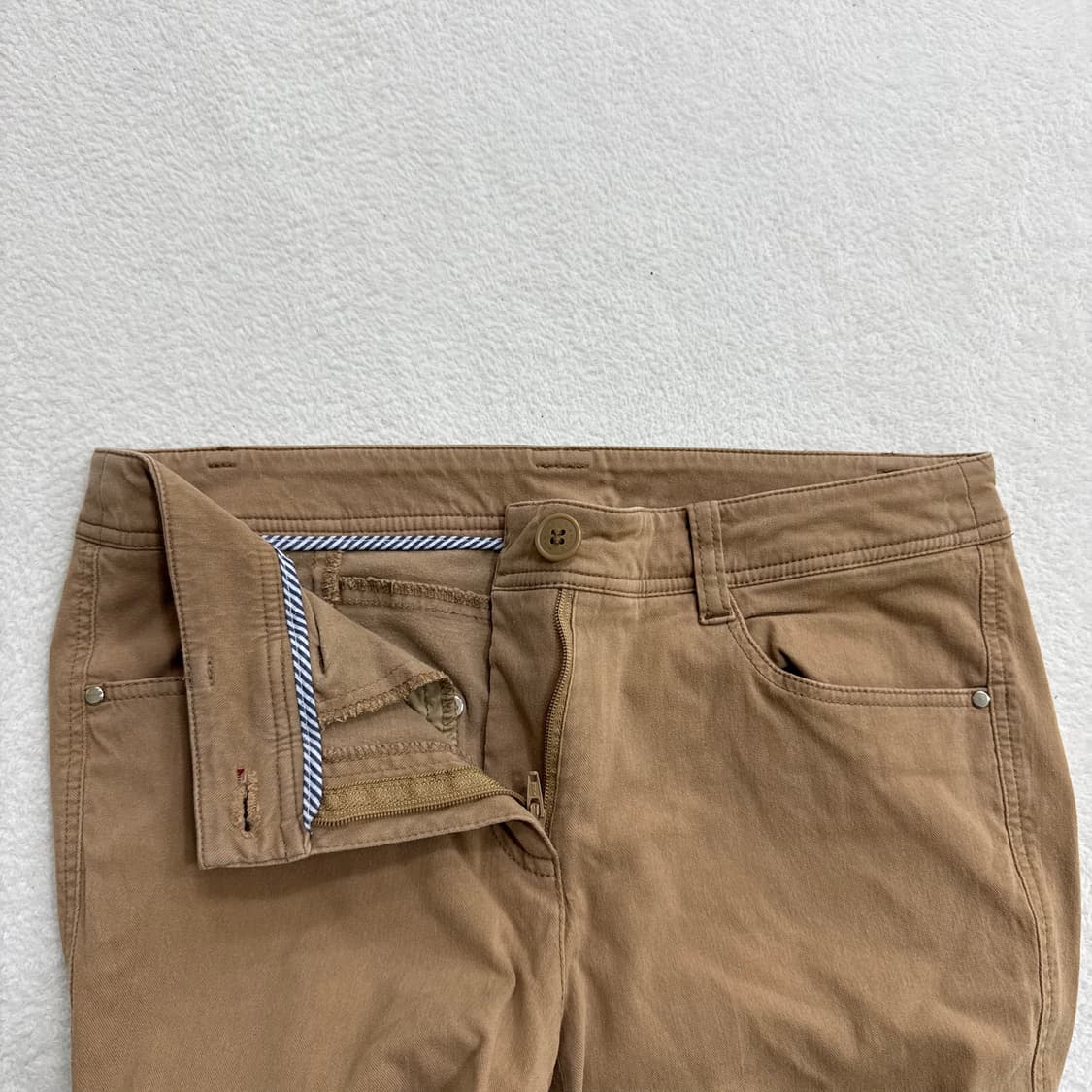 64 와이드앵글 브라운 치노팬츠 0330T 상품이미지3