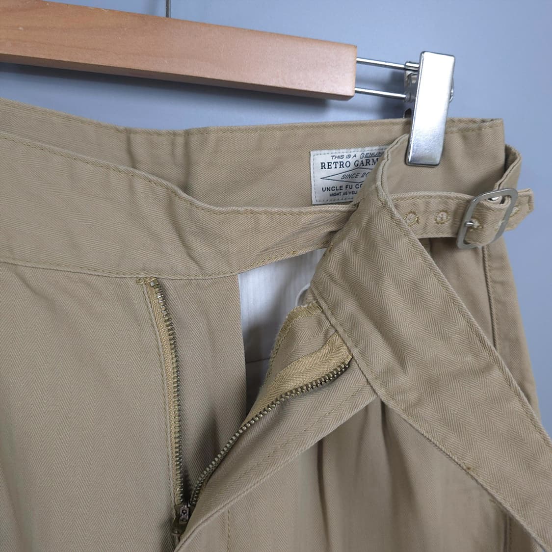남성용 메이든워크웨어 Maden Workwear 레트로 치노팬츠 L 상품이미지5