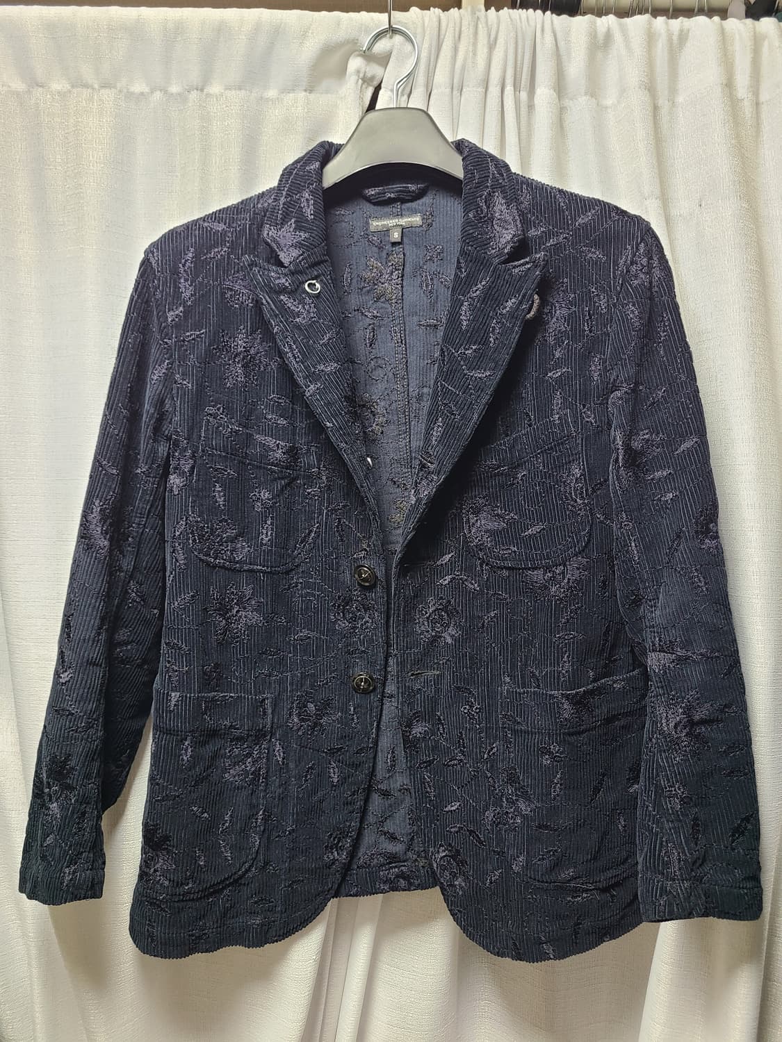 엔지니어드가먼츠 꽃 자수 코듀로이 베드포드 자켓 상품이미지1