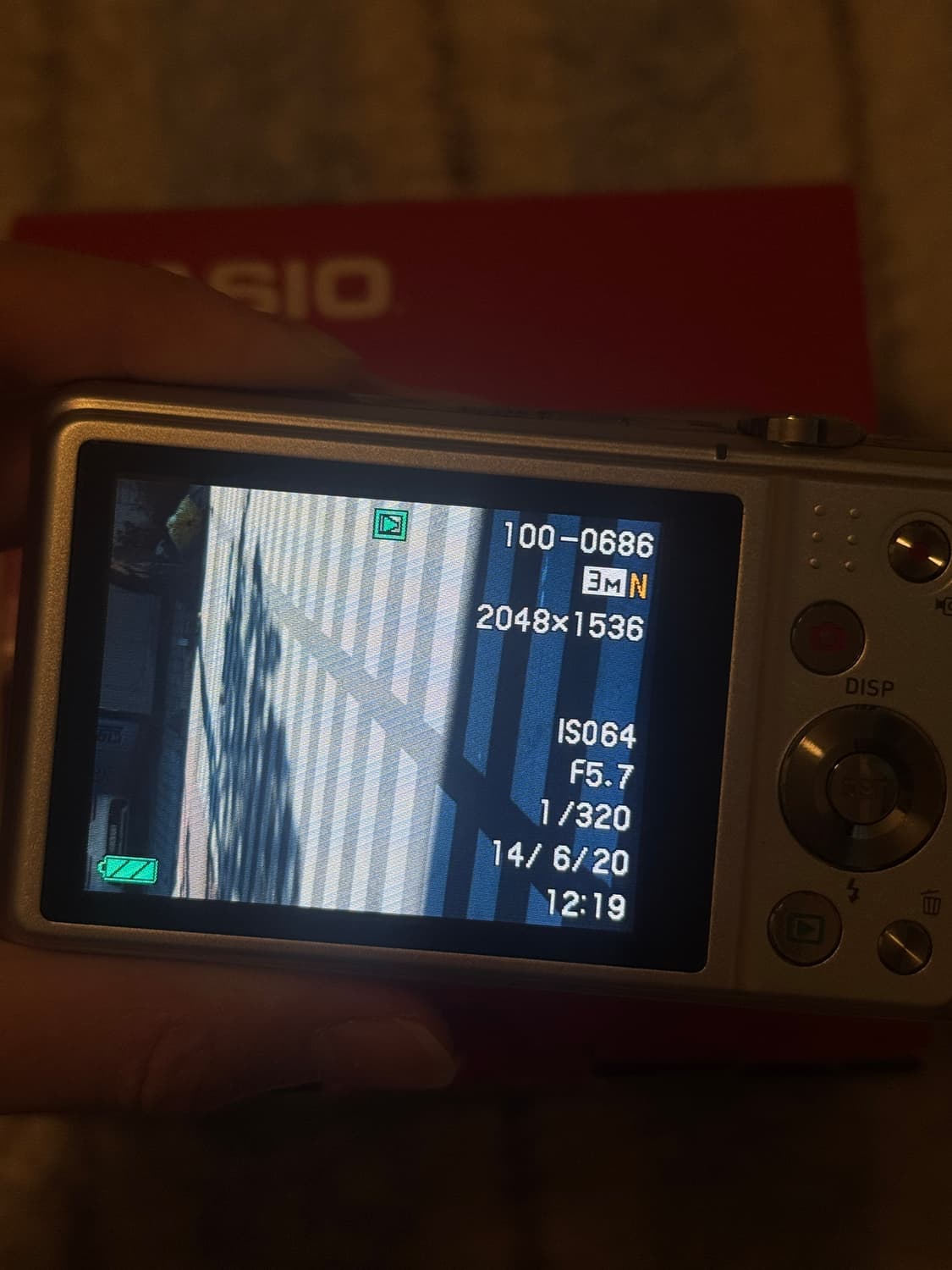 카시오 엑슬림 zs100 실버 상품이미지4